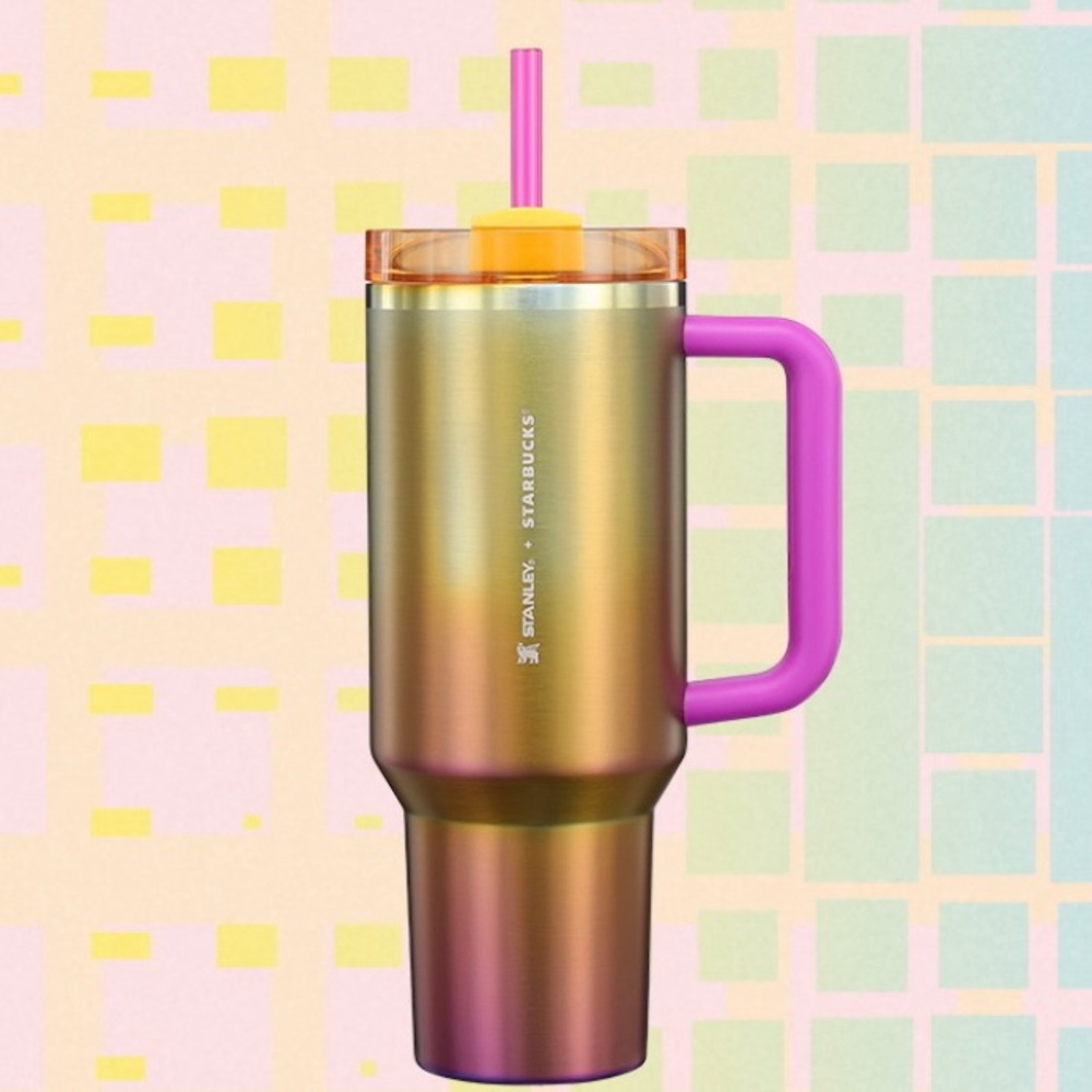 Sunset Gradient Starbucks x Stanley Quencher (40 oz)